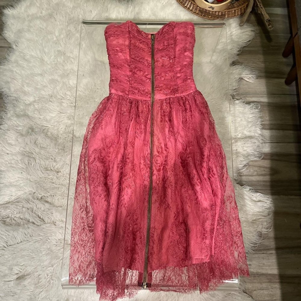 COLLECTORS  Betsey Johnson ULTRA strapless corset dress